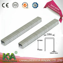 Galvanized 10 J Staples for Joining, Furnituring